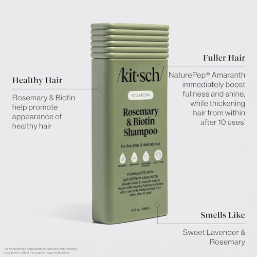 Image 2 of Kitsch Rosemary & Biotin Shampoo and Conditioner Set – Made in USA