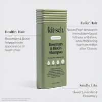 Thumbnail for Image 2 of Kitsch Rosemary & Biotin Shampoo and Conditioner Set – Made in USA