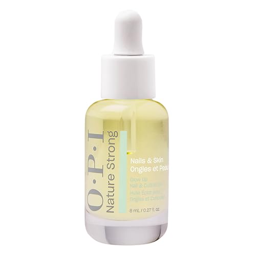 Image 1 of 0.27 Fl Oz (Pack of 1) for the product OPI Nature Strong Nails & Skin Moisturizing Nail & Cuticle Oil