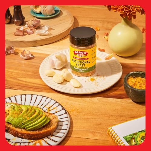 Image 6 of Bragg Nutritional Yeast Roasted Garlic Seasoning - 3 oz - Pack of 2