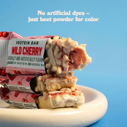 Image 6 of BAREBELLS Protein Bars Wild Cherry - 12 Count, 1.94 oz Bars