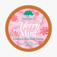 Thumbnail for Image 2 of Tree Hut Merry Mint Whipped Body Butter with Shea Butter, 8.4 Oz