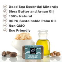 Thumbnail for Image 4 of One With Nature Dead Sea Mud Soap Bar, 4oz 3-Pack, Unscented, Face & Body