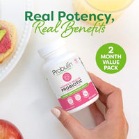 Thumbnail for Image 4 of Probulin Womens Probiotic - Vaginal, UT, Gut & Immune Health with Lactobacillus Reuteri - 20 Billion CFU, 12 Probiotic Strains & Prebiotics - 60 Vegan, Gluten Free Capsules for Whole-Body Wellness