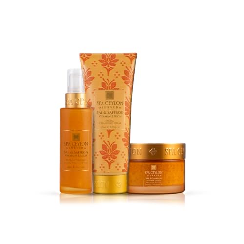 Image 1 of Default Title for the product SPA CEYLON Sal and saffron Youth preserve starter trio set