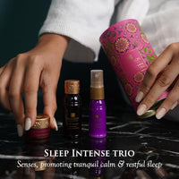 Thumbnail for Image 4 of SPA CEYLON Sleep Intense Wellness Trio Set, Ayurvedic Pampering Set with Natural Ingredients, Shower Gel, Body Mist, Balm (150 g, Lavender, Ylang Ylang)
