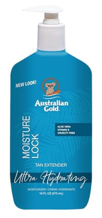 Thumbnail for Image 2 of Australian Gold Moist Lock Tan Extender 16 Ounce Pump Pack of 3