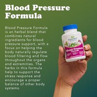 Thumbnail for Image 6 of RidgeCrest Herbals Blood Pressure Herbal Formula Circulation Support 60 Ct