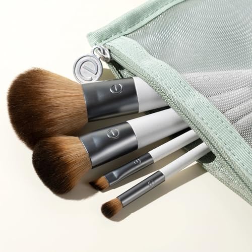 Image 3 of EcoTools On-The-Go Style Brush Kit, 4 Piece Travel Makeup Brush Set