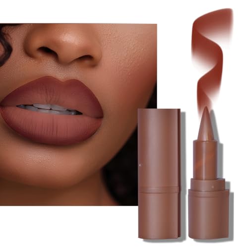 Image 15 of 02# Dusk / 1 Count (Pack of 1) for the product BAISEN DIARY 2-in-1 Double-Ended Matte Lip Liner & Lip Gloss Duo