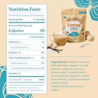 Thumbnail for Image 2 of Four Sigmatic Focus Vanilla Coffee Creamer 4.23 oz