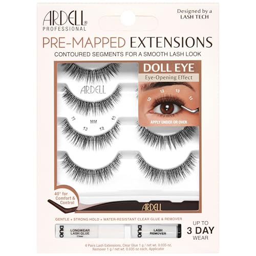 Image 1 of Default Title for the product Ardell Pre-Mapped Eyelash Extensions Kit 4 Pack