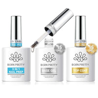 Thumbnail for Image 1 of Default Title for the product Born Pretty 3-in-1 Nail Dehydrator and Nail-Primer with Base & Top Coat Set
