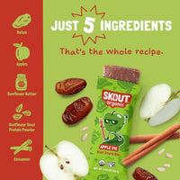 Thumbnail for Image 5 of Skout Organic Apple Pie Kids Snack Bars (18 Pack)