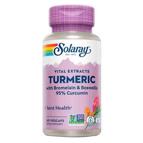 Solaray Turmeric Root Extract 60 Caps