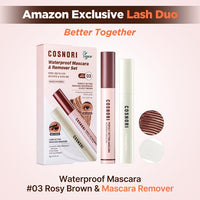 Thumbnail for Image 2 of COSNORI Waterproof Mascara & Remover Set 03 Rosy Brown