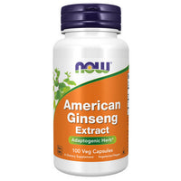 Thumbnail for Now Foods American Ginseng 500 mg 100 Caps