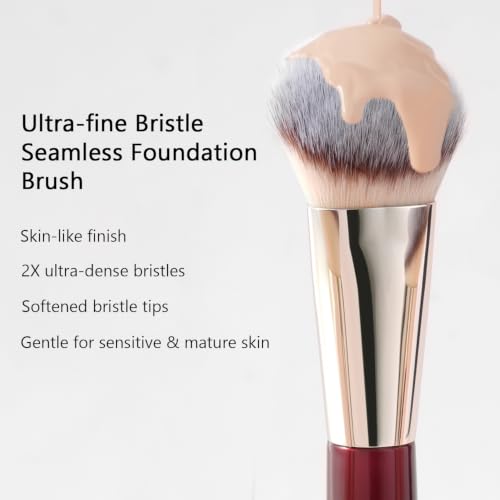 Image 2 of BEILI Base & Contour Makeup Brush for Liquid and Cream Formulas