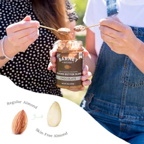 Image 3 of Barney Butter Almond Butter Chocolate 16 Ounce Jar