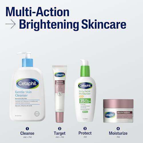 Image 5 of Cetaphil Healthy Radiance Brightening Face Cream, Sensitive Skin, 1.7oz