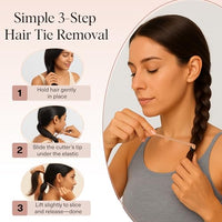 Thumbnail for Image 8 of Kitsch Elastic Hair Tie Cutter Tool - 3pc Set