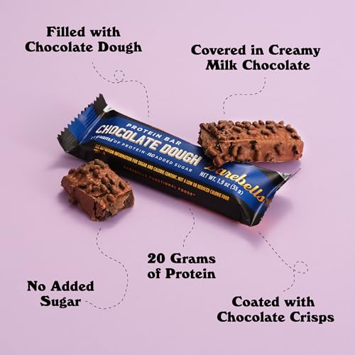Image 4 of BAREBELLS Protein Bars Chocolate Dough - 12 Count, Pack of 2