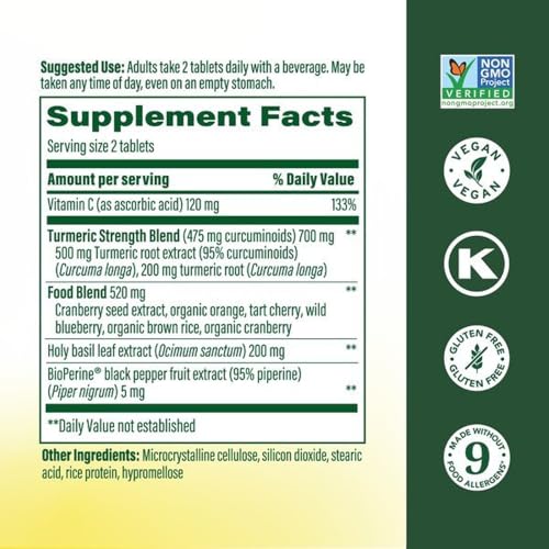 Image 5 of MegaFood Whole Body Turmeric Curcumin Supplement