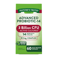 Thumbnail for Nature's Truth Probiotic-10 Quick Release Capsules 11 Mg 60 Caps