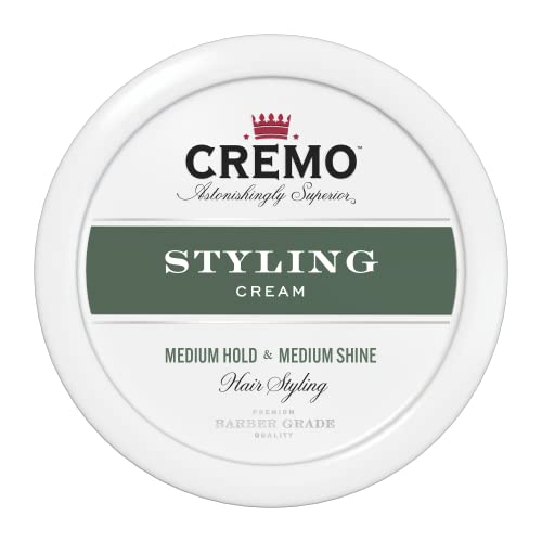 Image 1 of Default Title for the product Cremo Hair Styling Cream for Men, Medium Hold & Medium Shine, 4 oz