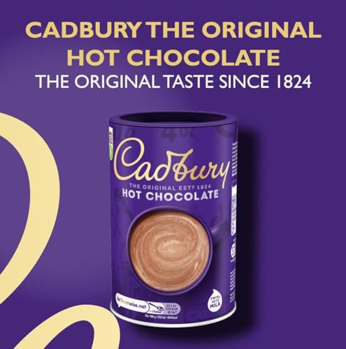 Image 3 of Cadbury Original Drinking Hot Chocolate 500g (Pack of 1)