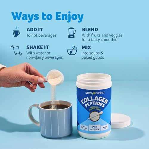Image 3 of Purely Inspired Collagen Powder for Women & Men, Unflavored (20 Servings)