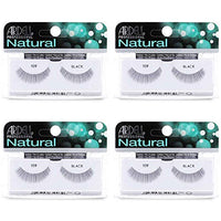 Thumbnail for Image 1 of Default Title for the product Ardell Natural False Eyelashes 109 - Black, Reusable Strip Lashes, 4 Pack