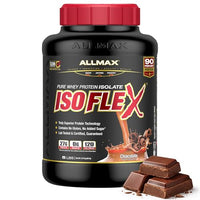 Thumbnail for Image 1 of Default Title for the product ALLMAX ISOFLEX Whey Protein Isolate, Chocolate, 5 lb