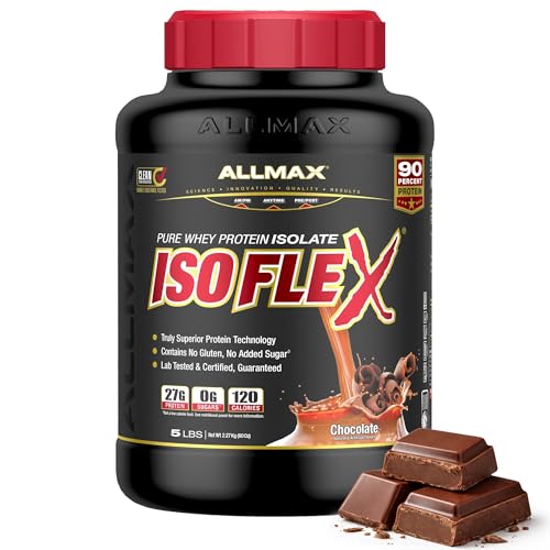 Image 1 of Default Title for the product ALLMAX ISOFLEX Whey Protein Isolate, Chocolate, 5 lb