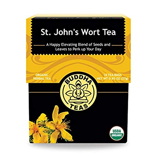 Image 1 of Default Title for the product Buddha Teas Organic St Johns Wort Tea - Herbal Tea, Caffeine Free