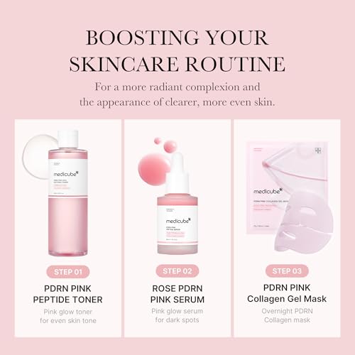 Image 2 of medicube PDRN Trio Set - PDRN Peptide Serum, CICA Soothing Toner & Gel Mask