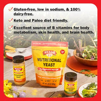 Thumbnail for Image 3 of Bragg Premium Nutritional Yeast Seasoning 24oz Pack of 2