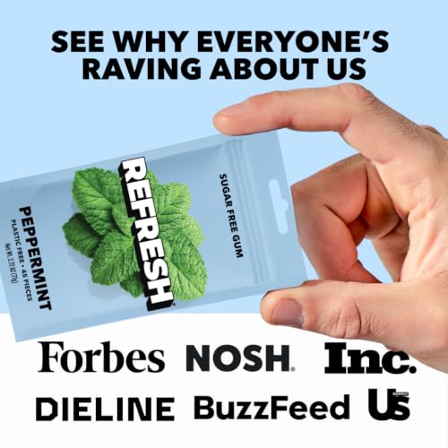 Image 11 of Refresh Gum Variety Natural Sugar-Free Xylitol Chewing Gum