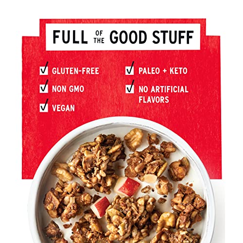 Image 4 of Purely Elizabeth Apple Walnut Keto Granola (3 Ct, 8oz Bags)