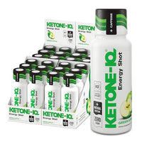 Thumbnail for Image 1 of Default Title for the product Ketone-IQ Caffeine Ketone Shots for Focus, Green Apple, 24 Pack