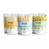 Thumbnail for Image 1 of Default Title for the product Poshi Riced Vegetables Variety Pack 7oz, 6 Pack