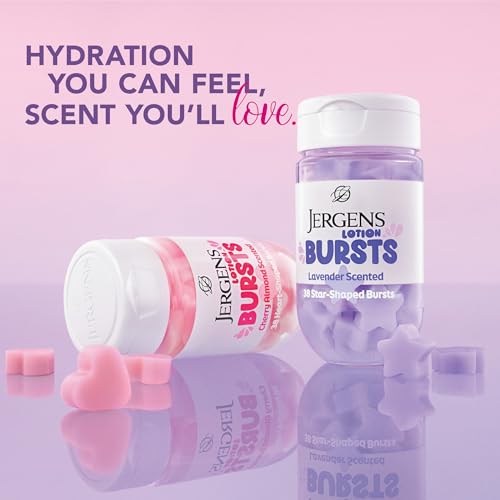 Image 4 of Jergens Cherry Almond Body Lotion Bursts, Squishy Moisturizer, 38 Count (Pack of 12)