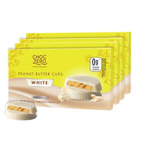 Thumbnail for Image 1 of Default Title for the product ChocZero Sugar Free White Chocolate Peanut Butter Cups, 4 Pack