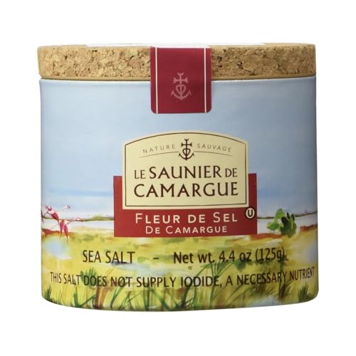 Image 2 of 4.4 Ounce (Pack of 6) for the product Le Saunier De Camargue Fleur De Sel Sea Salt