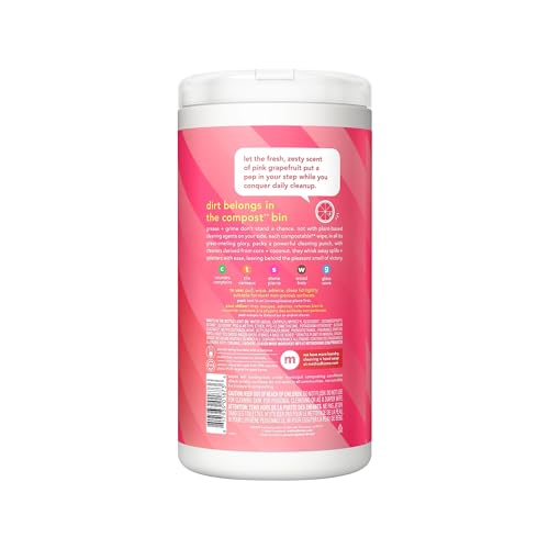 Image 2 of Method All-Purpose Cleaning Wipes, Pink Grapefruit, 70 Count