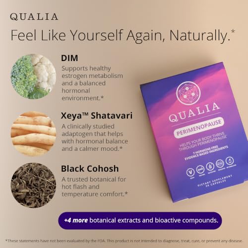 Image 2 of QUALIA LIFE SCIENCES Qualia Perimenopause & Menopause Supplement for Women, Hormone-Free