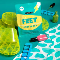 Thumbnail for Image 6 of Freeman Foot Mask 2-Pack & Hand Mask 2-Pack, Moisturizing Socks & Gloves