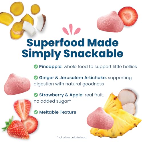 Image 4 of Amara Organic Gut Blend Superfood Smoothie Melts - 1oz: 8 Months and Up, Pouch, Gluten-Free, Non-GMO