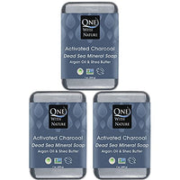 Thumbnail for Image 1 of Default Title for the product One With Nature Activated Charcoal Soap Bar, 7oz 3-Pack