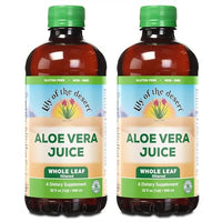 Thumbnail for Image 2 of 32 Ounce (Pack of 2) for the product Lily Of The Desert Aloe Vera Juice, Whole Leaf, Organic, 64 Fl Oz